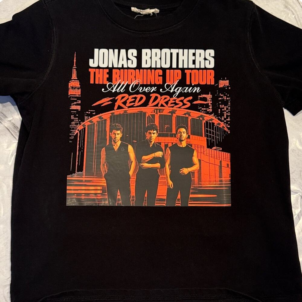 Jonas Brothers The Burning Up Tour Tee #4